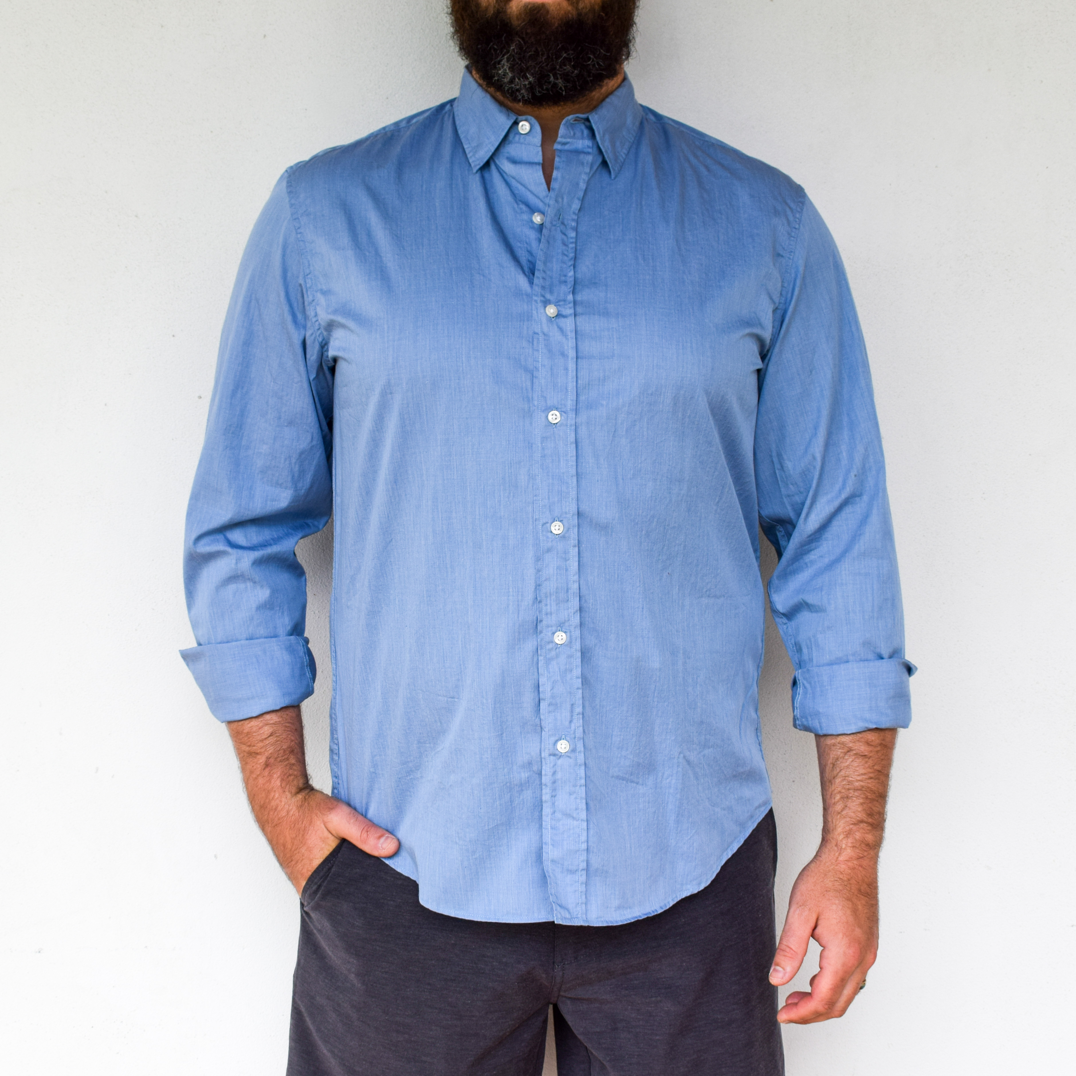 Frank & Eileen Finbar Long Sleeve Button Down Shirt | Hearth and